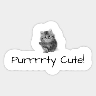 Cat Kitten Lover T-Shirt Mug Coffee Mug Apparel Hoodie Sticker Gift Sticker